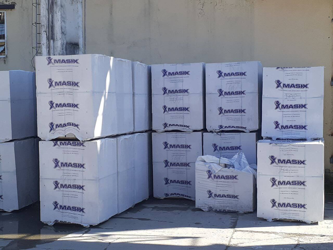 Газобетон Masix D600 625х125х250 мм фото 8