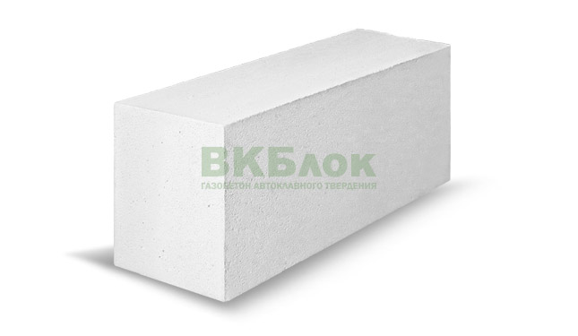 Газобетон ВКБлок D400 625х200х250 мм фото 0